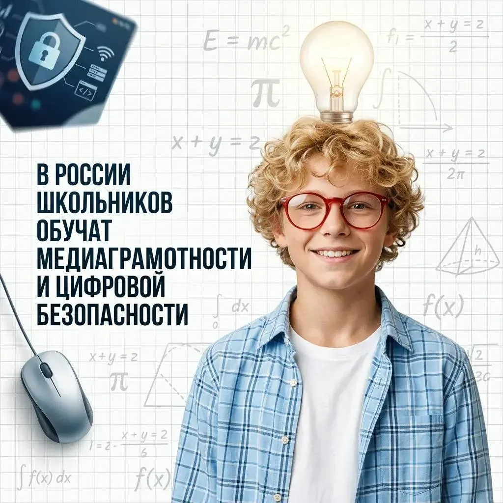 В России школьников обучат медиаграмотности и цифровой безопасности 🤳