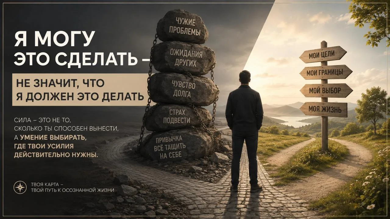 Я могу это сделать — не значит, что я должен это делать