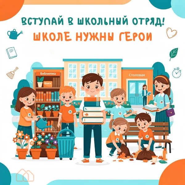 ⚡️Школе нужны герои — стань одним из них!
