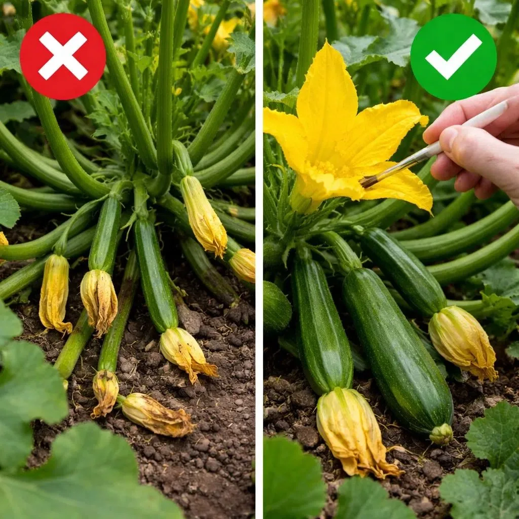 🌽 ПОЧЕМУ КАБАЧКИ "ЗАСЫХАЮТ" НА КУСТЕ
Многие игнорируют первые признаки увядания плодов.

ЧТО ПРОИСХ