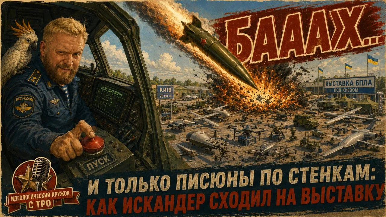 🇷🇺 Вчера, в самый разгар выставки новейших беспилотных систем, в самый центр этой вак...