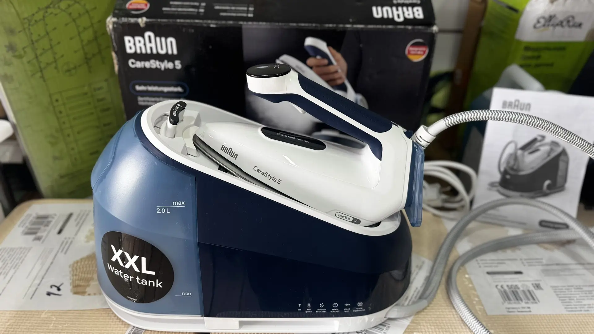 Паровой утюг braun