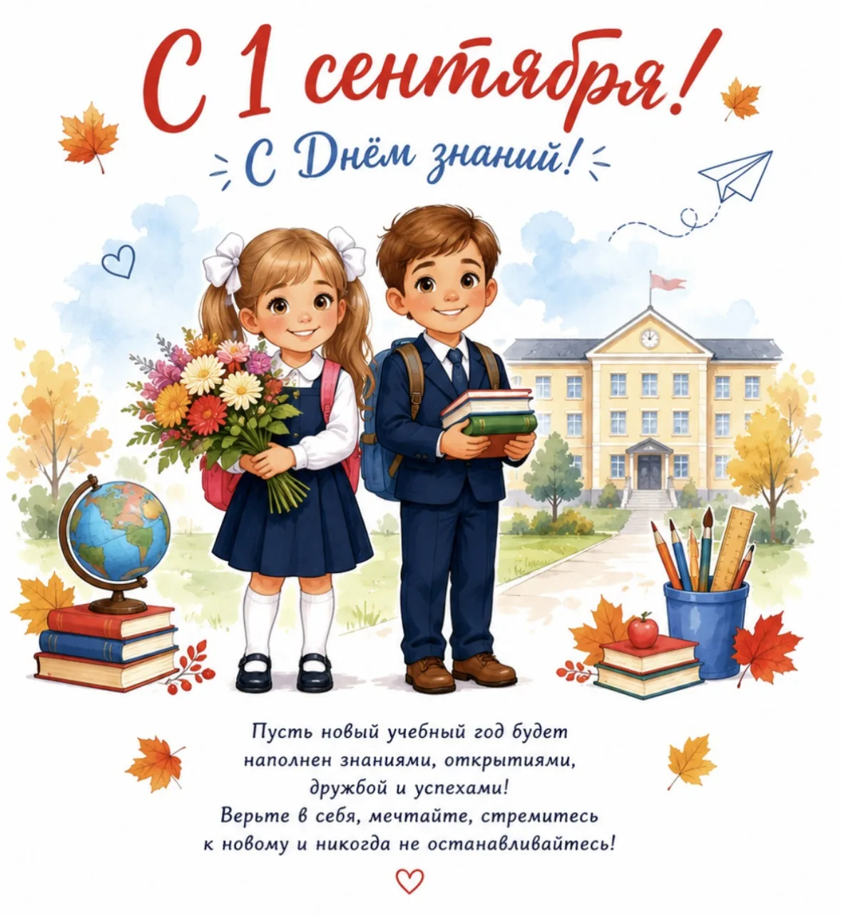 📚 С Днём знаний! С 1 сентября!