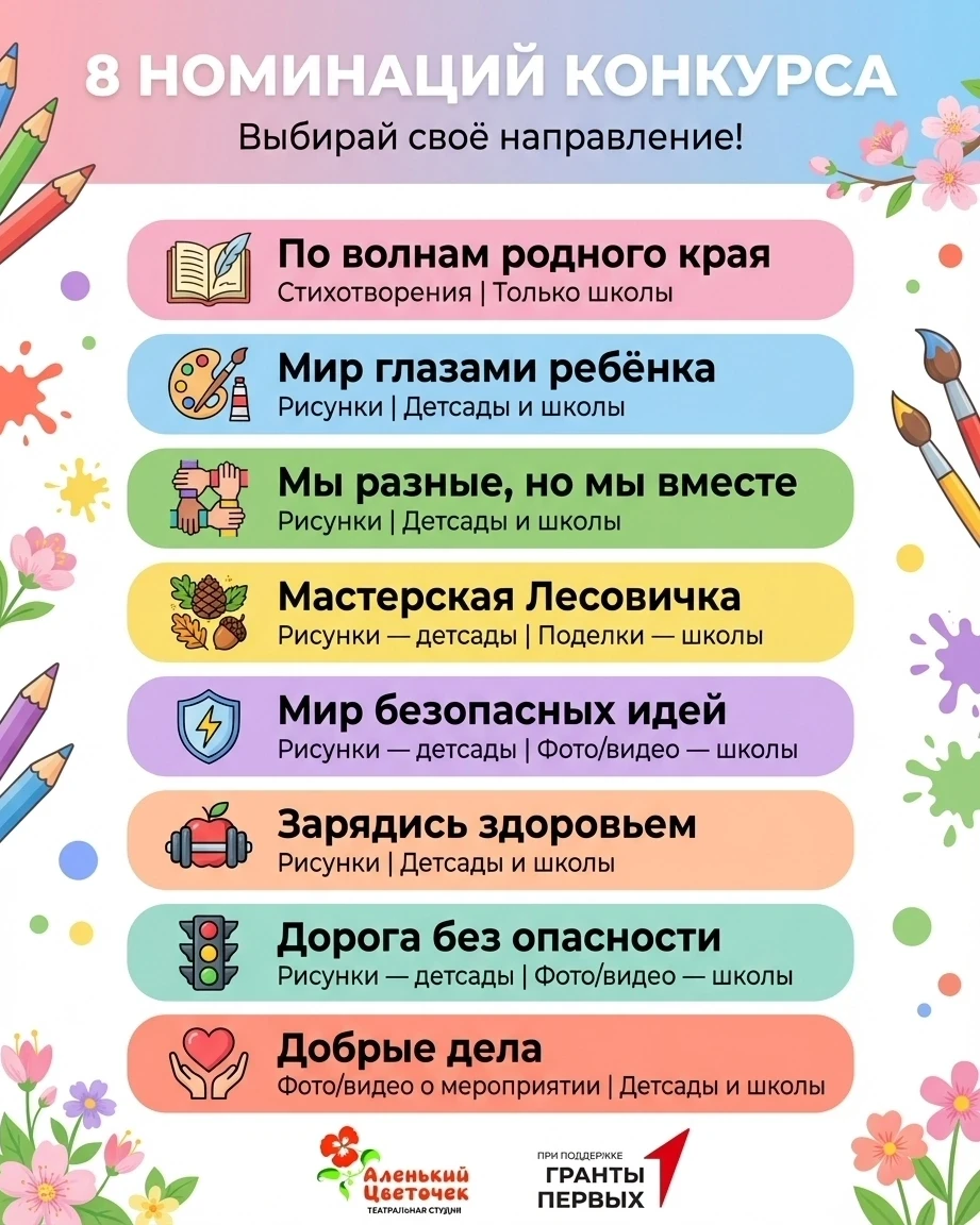 ✨Региональный конкурс «Тысячи оттенков детства»✨

Театральная студия «Аленький цветочек» при грантов