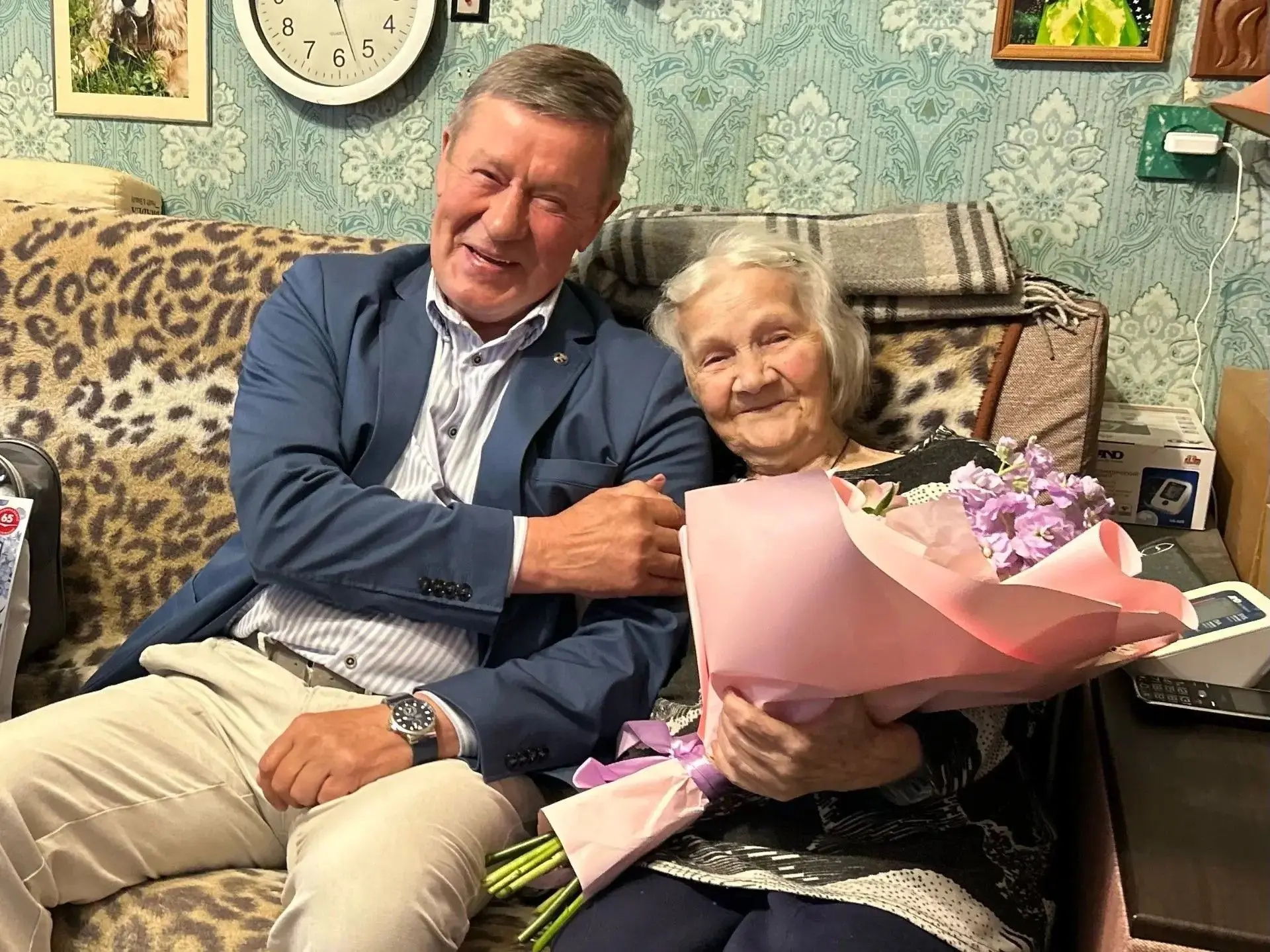 98-летие отмечает Елена Ивановна Жемчугова — «Почётный житель муниципального округа № 65», труженица