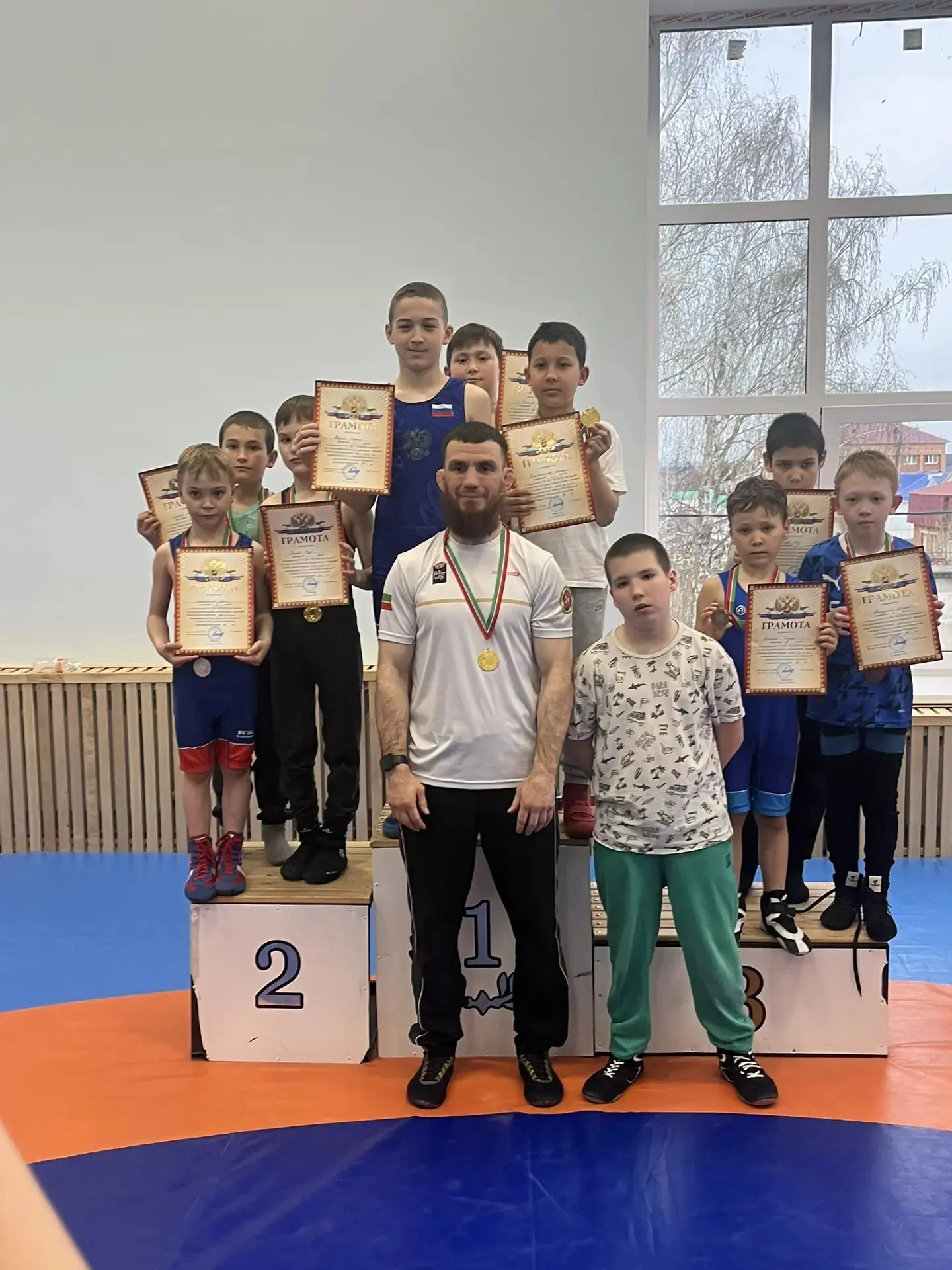 🤝В Мамадыше прошел открытый турнир по вольной борьбе. 👍