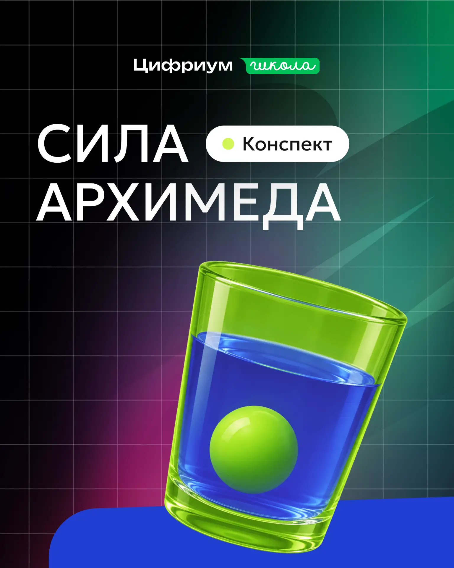 С Сила Архимеда: разбираемся без сложностей