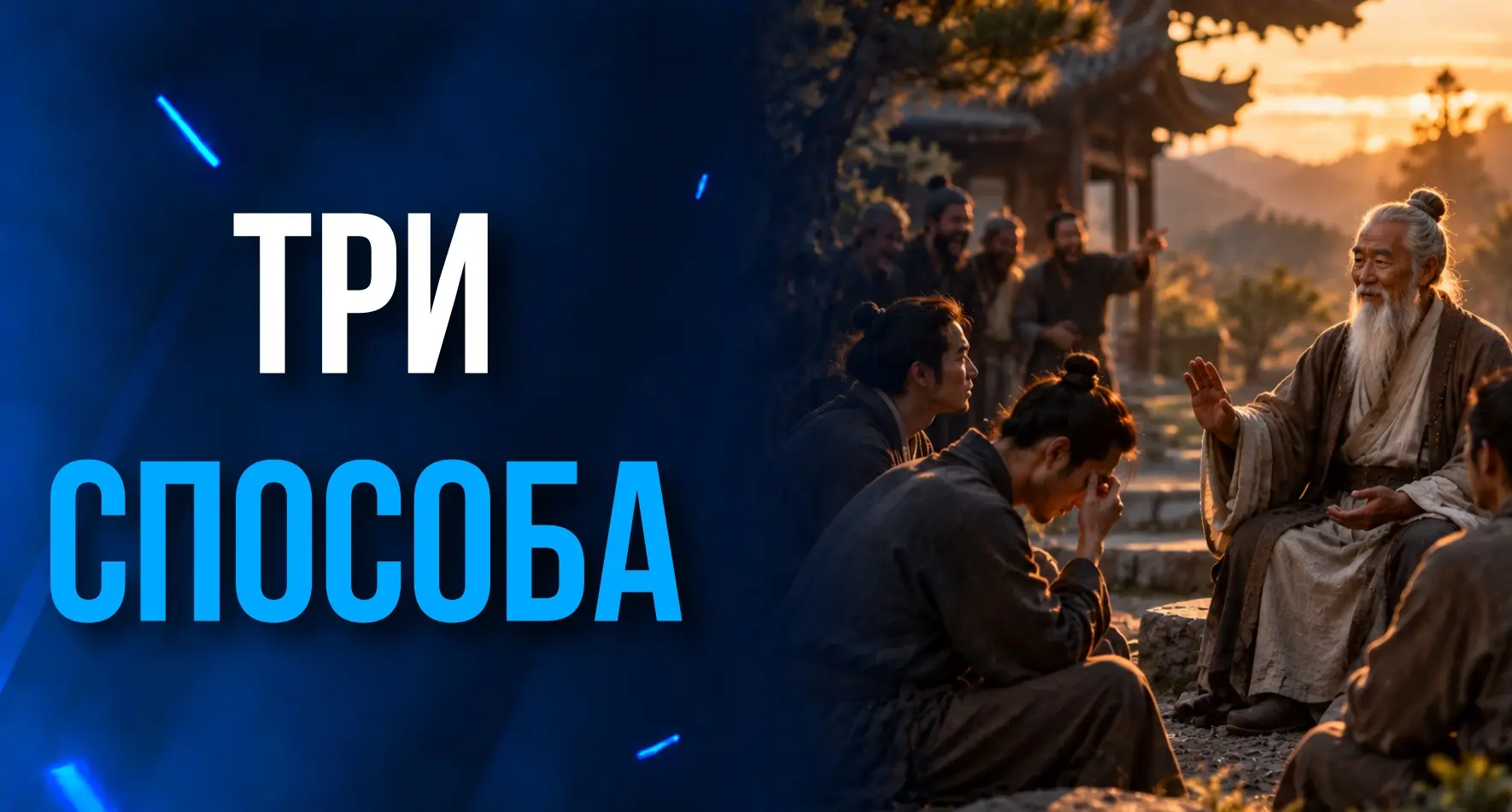 НА ВОСТОКЕ ЖИЛ МУДРЕЦ, КОТОРЫЙ ТАК УЧИЛ СВОИХ УЧЕНИКОВ: