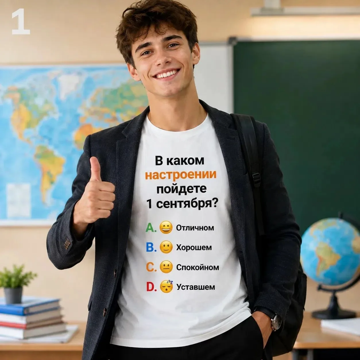 📢 В каком настроении пойдёте 1 сентября? 🎒📚