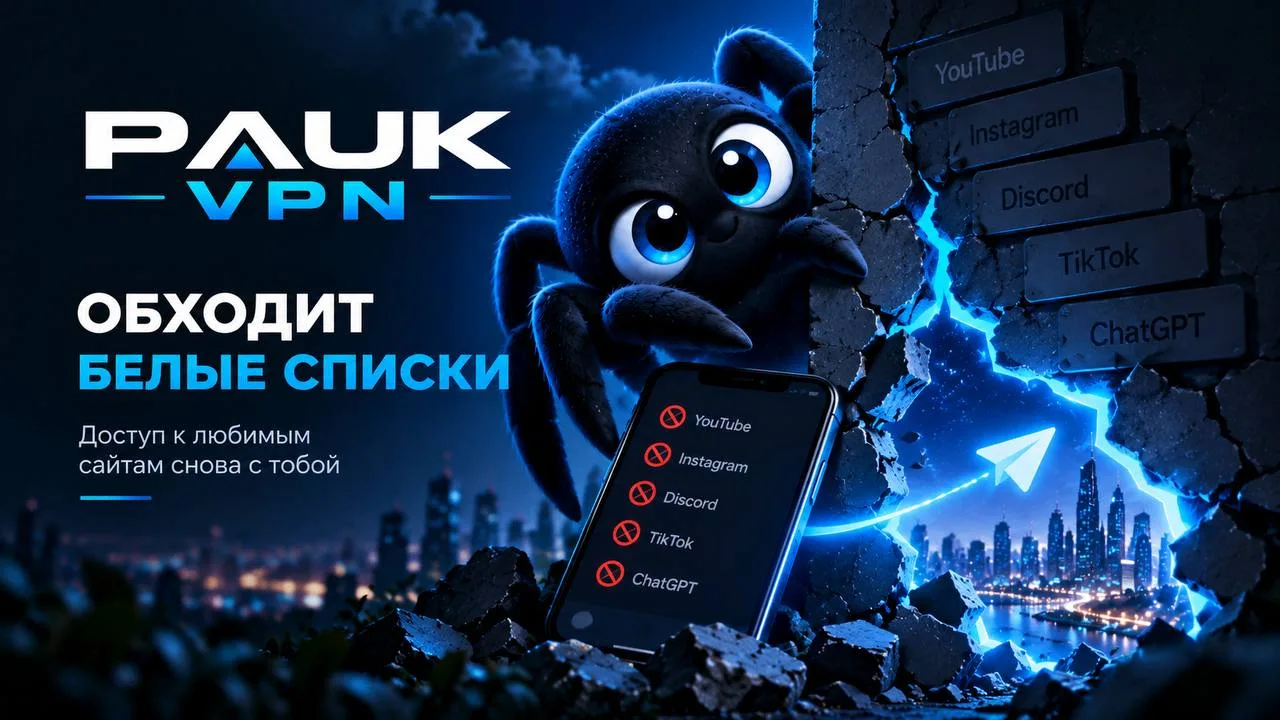 🕷 Надоели белые списки и ограничения мобильного интернета?