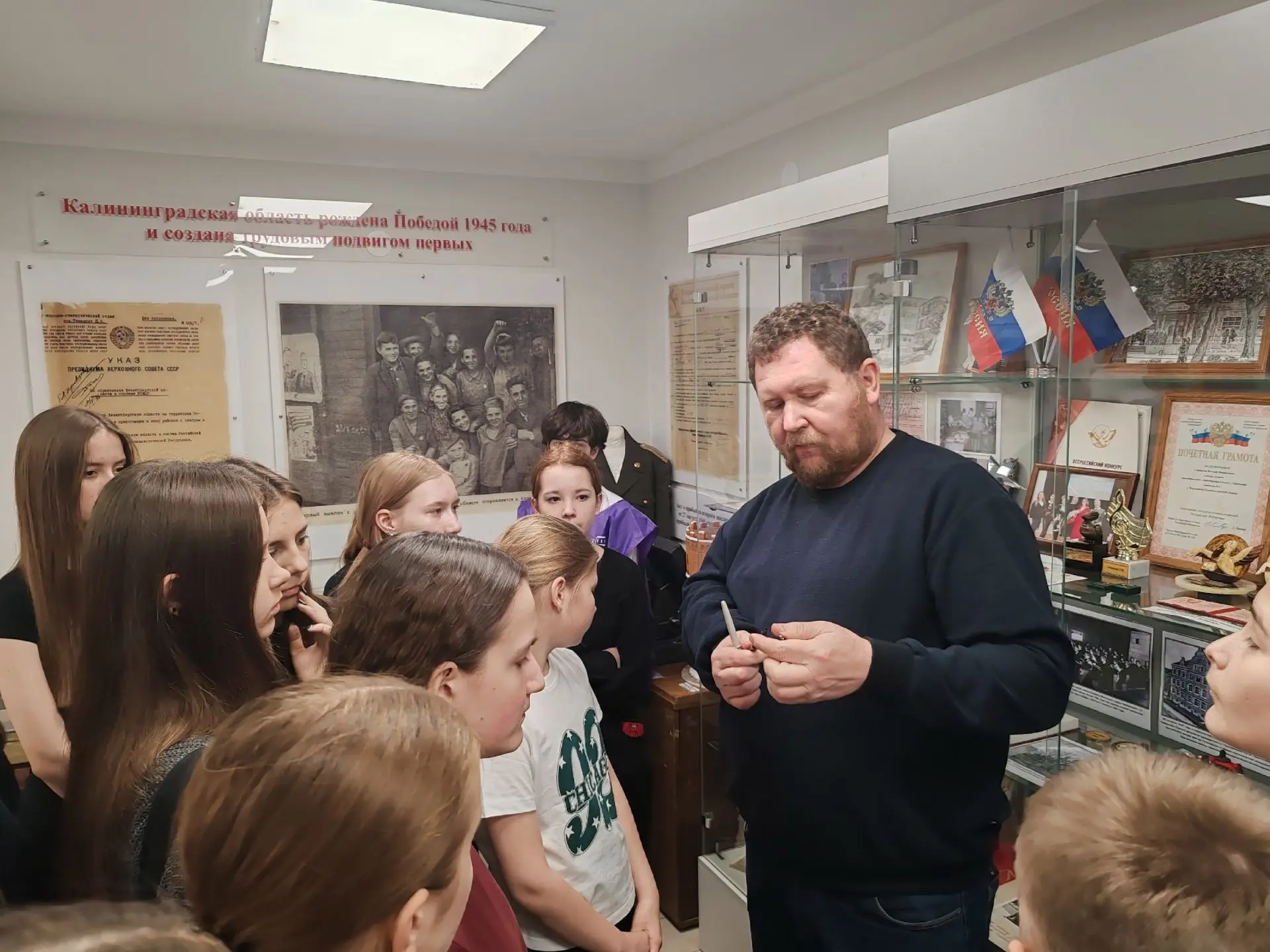 Эстафета добрых дел: День, когда история ожила! (по материалам публикации Отдела молодёжной политики