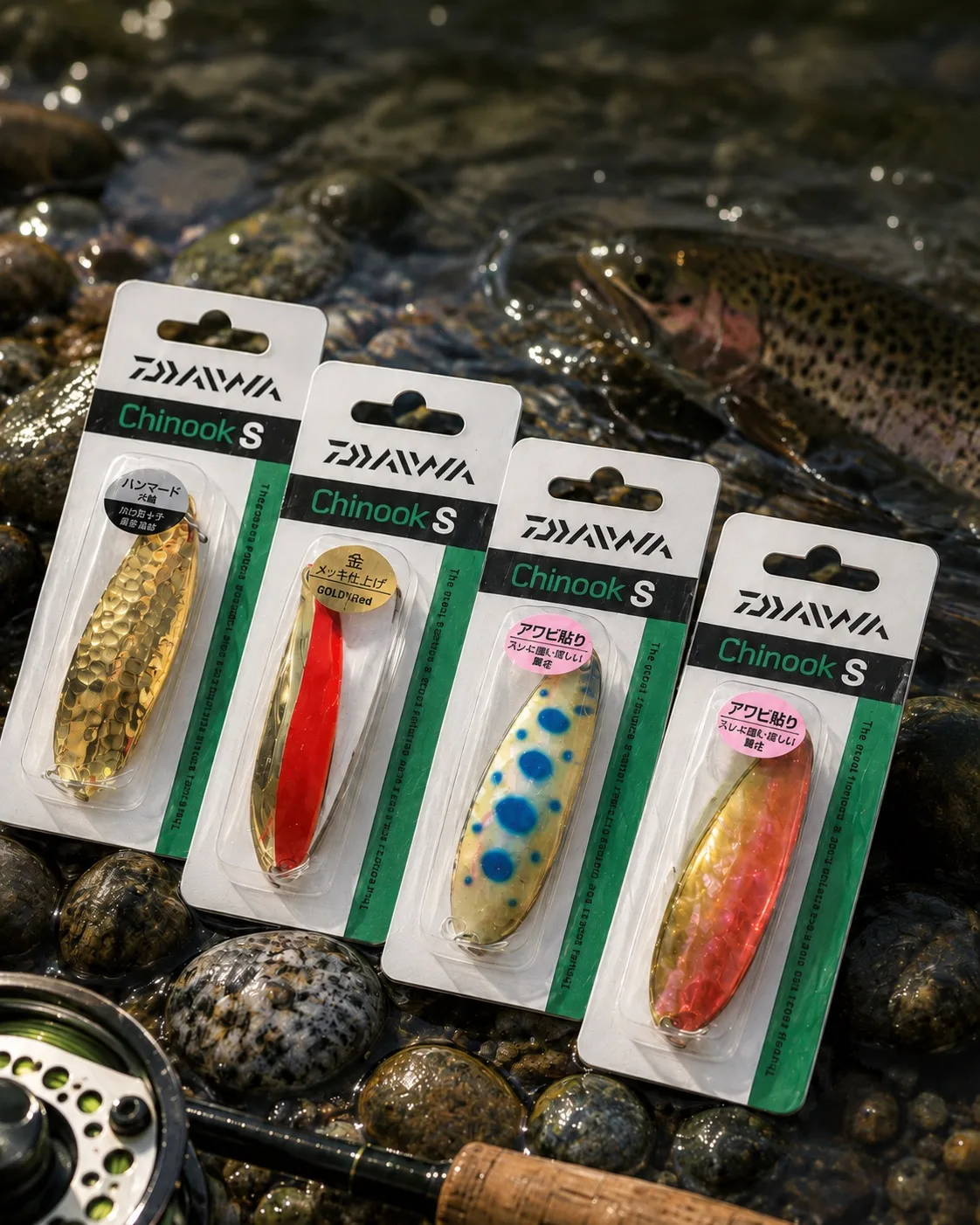 🎣 Daiwa Chinook — блесна, которая умеет привлекать внимание!