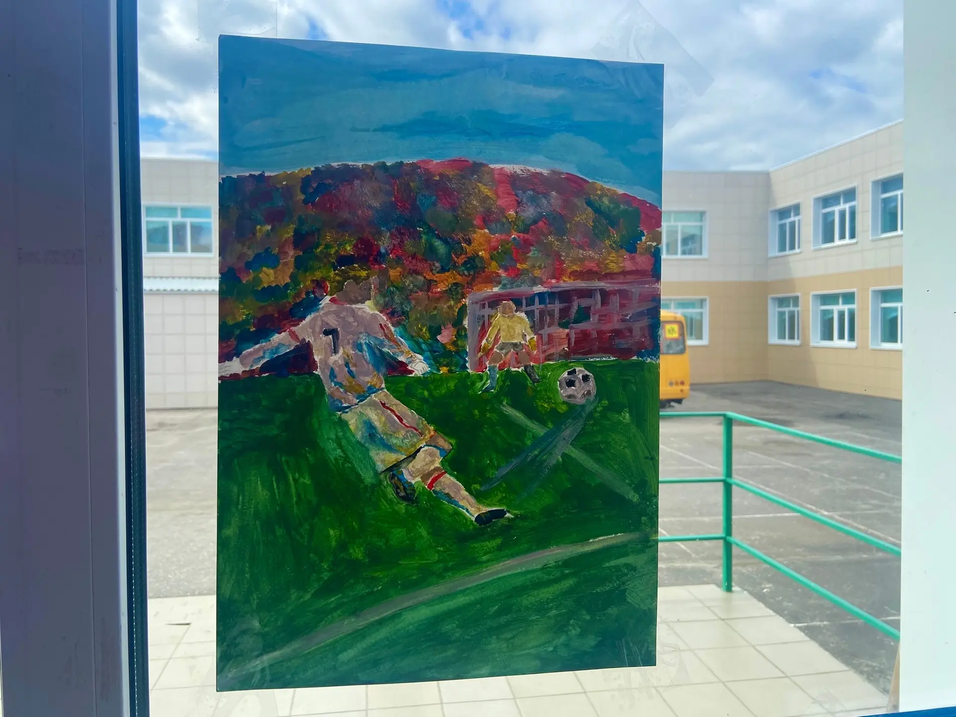 Школа с.Засечное:Творческий конкурс  В МОБУ СОШс.Засечное в рамках проекта «Футбол в школе»состоялся