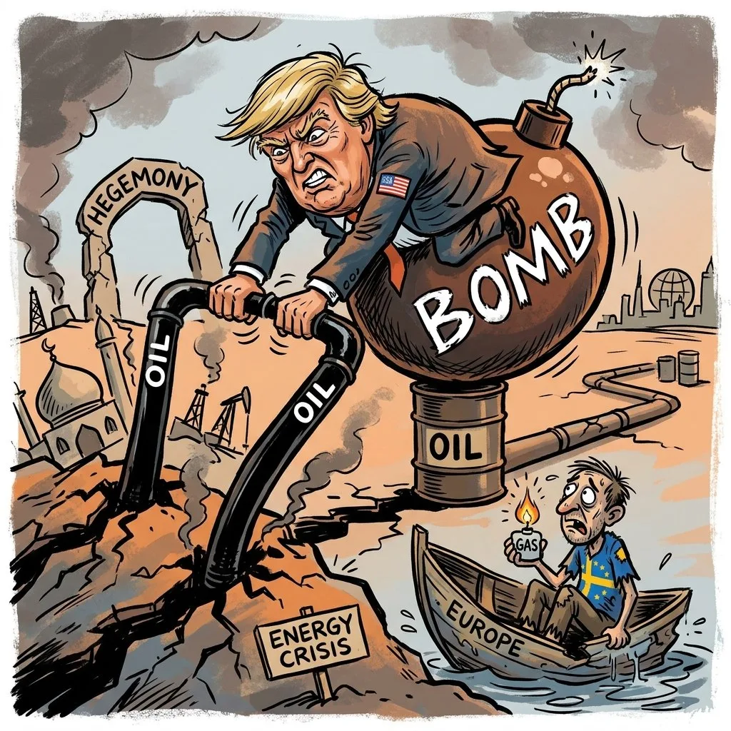 👁️‍🗨️ С мирными переговорами, похоже, окончательно не задалось. Трамп обещает разбомбить Иран к че