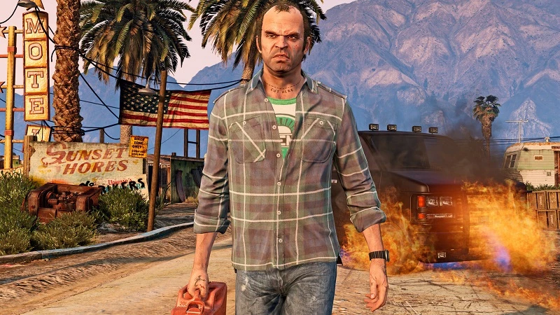 Вот это поворот! Спустя тринадцать лет после своего триумфального выхода, GTA V вдруг о...