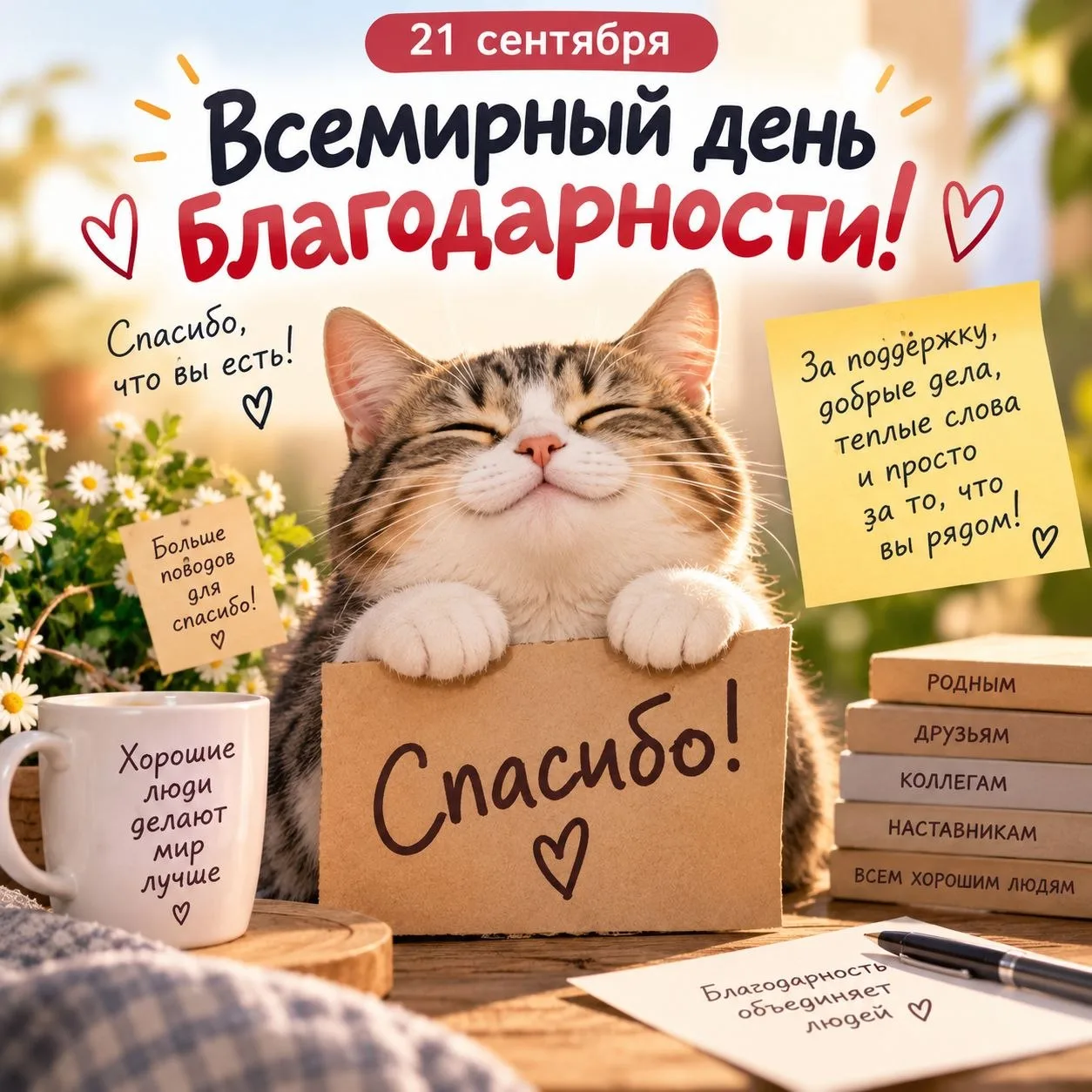 Всемирный день благодарности.