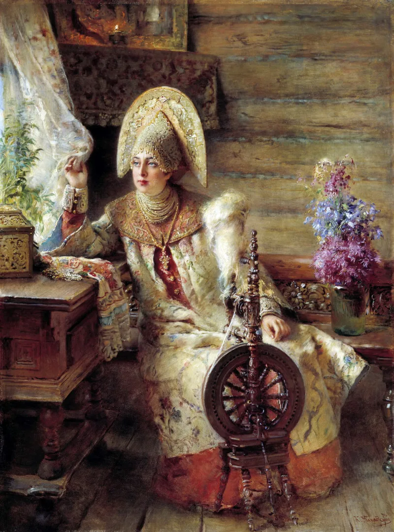 Рукодельницы.