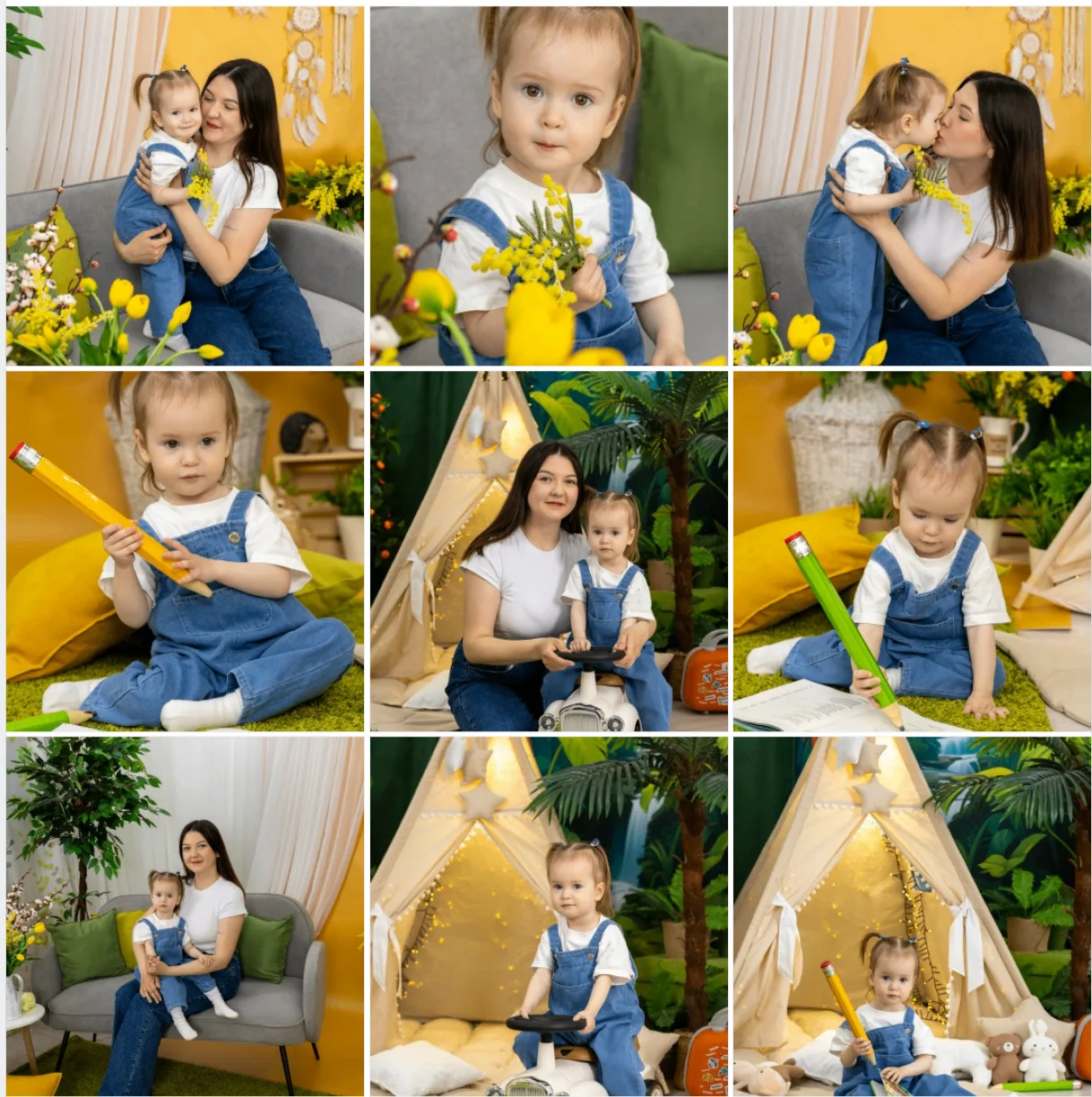 **Детская фотосессия — это всегда море улыбок, смеха и ярких эмоций!**