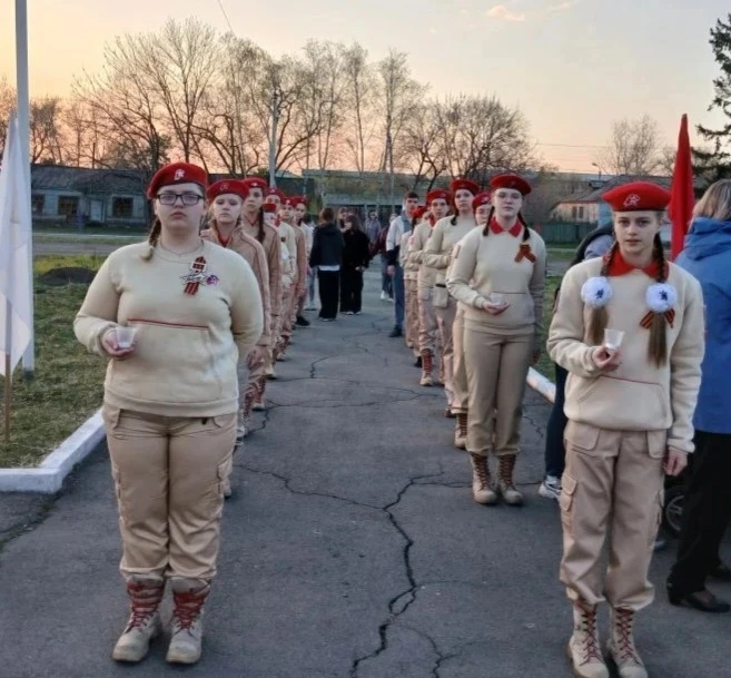 Свеча памяти в Архаринском округе