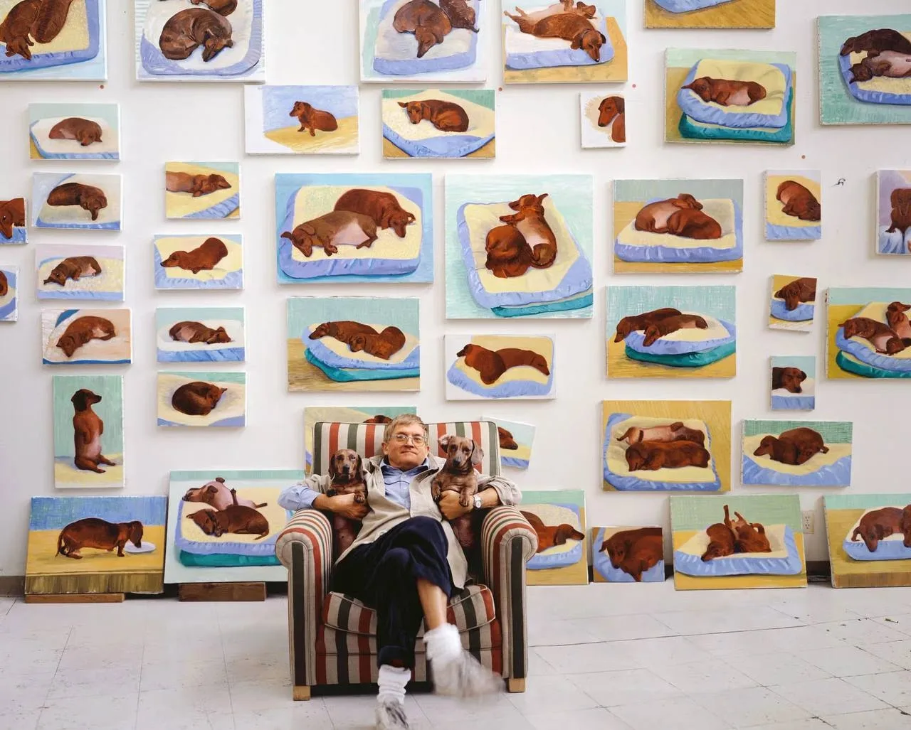 Сегодня рубрика #историялюбви посвящена Дэвиду Хокни. Художник умер в четверг, за месяц до своего 89
