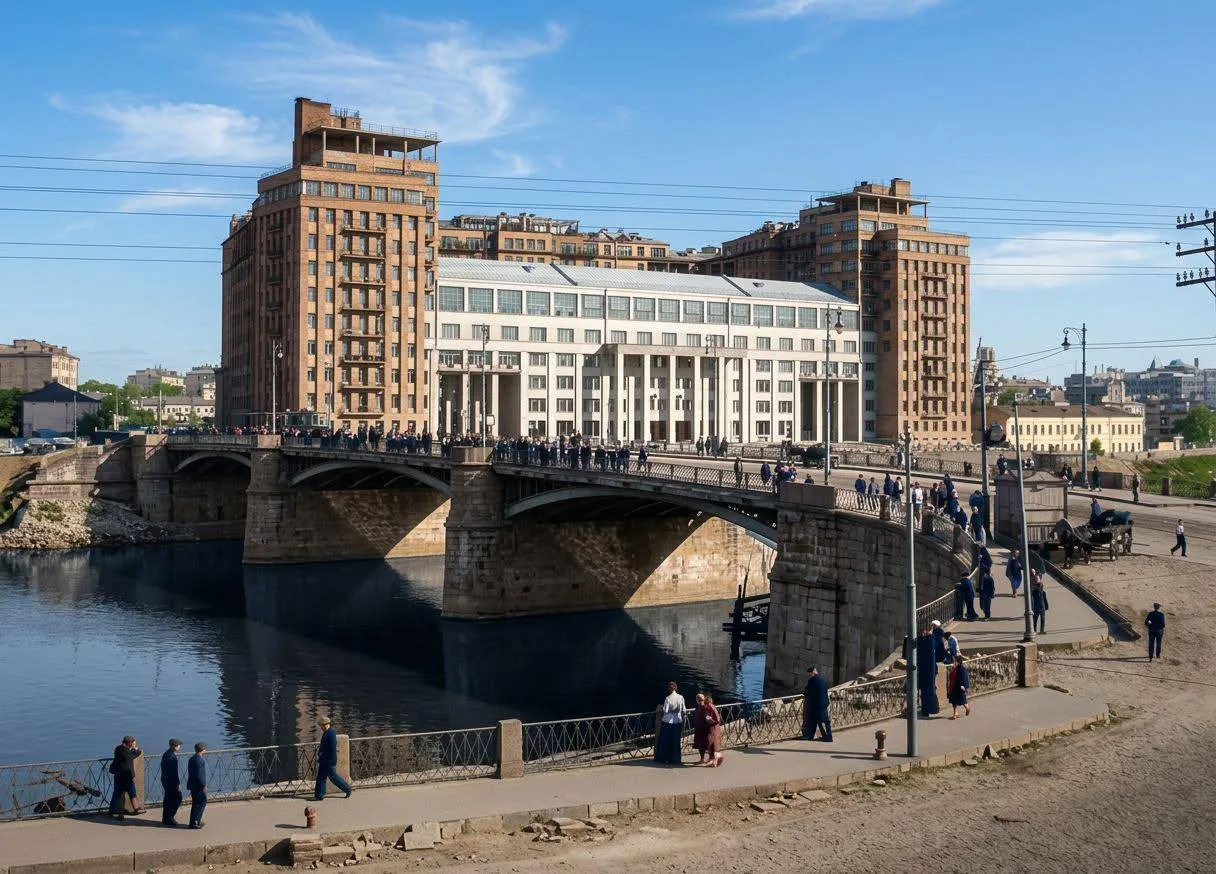 Большой Каменный мост доживает свой век, 1934