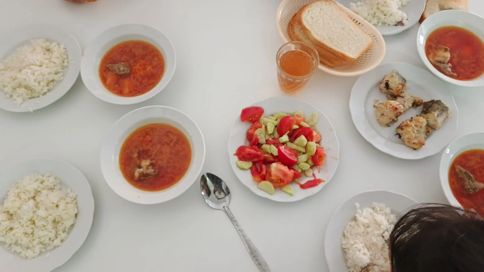 Завтрак 🍳 и обед для детей 👨‍👩‍👧‍👦 лагерной смены 🍕