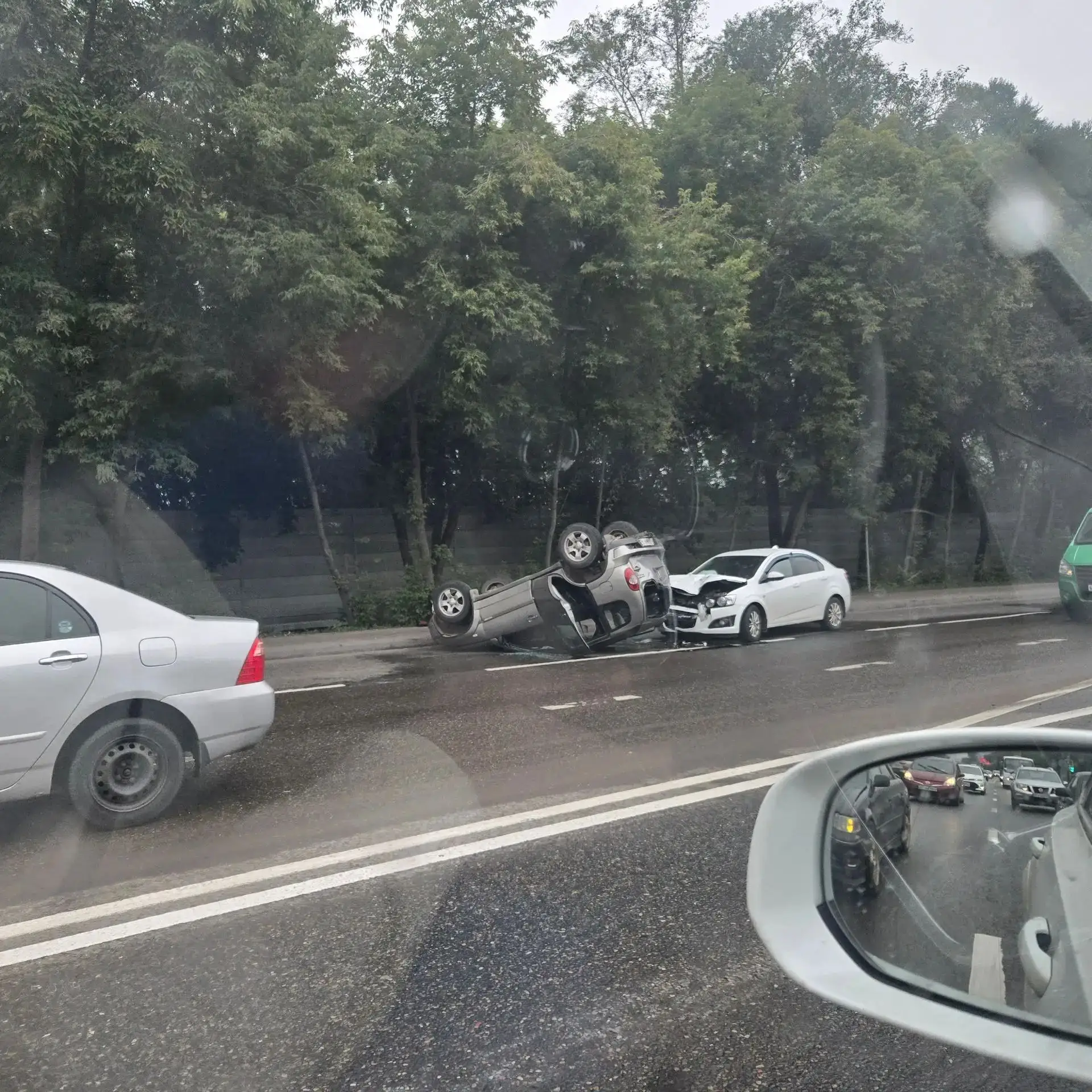 Подробности аварии на улице Свердловской.