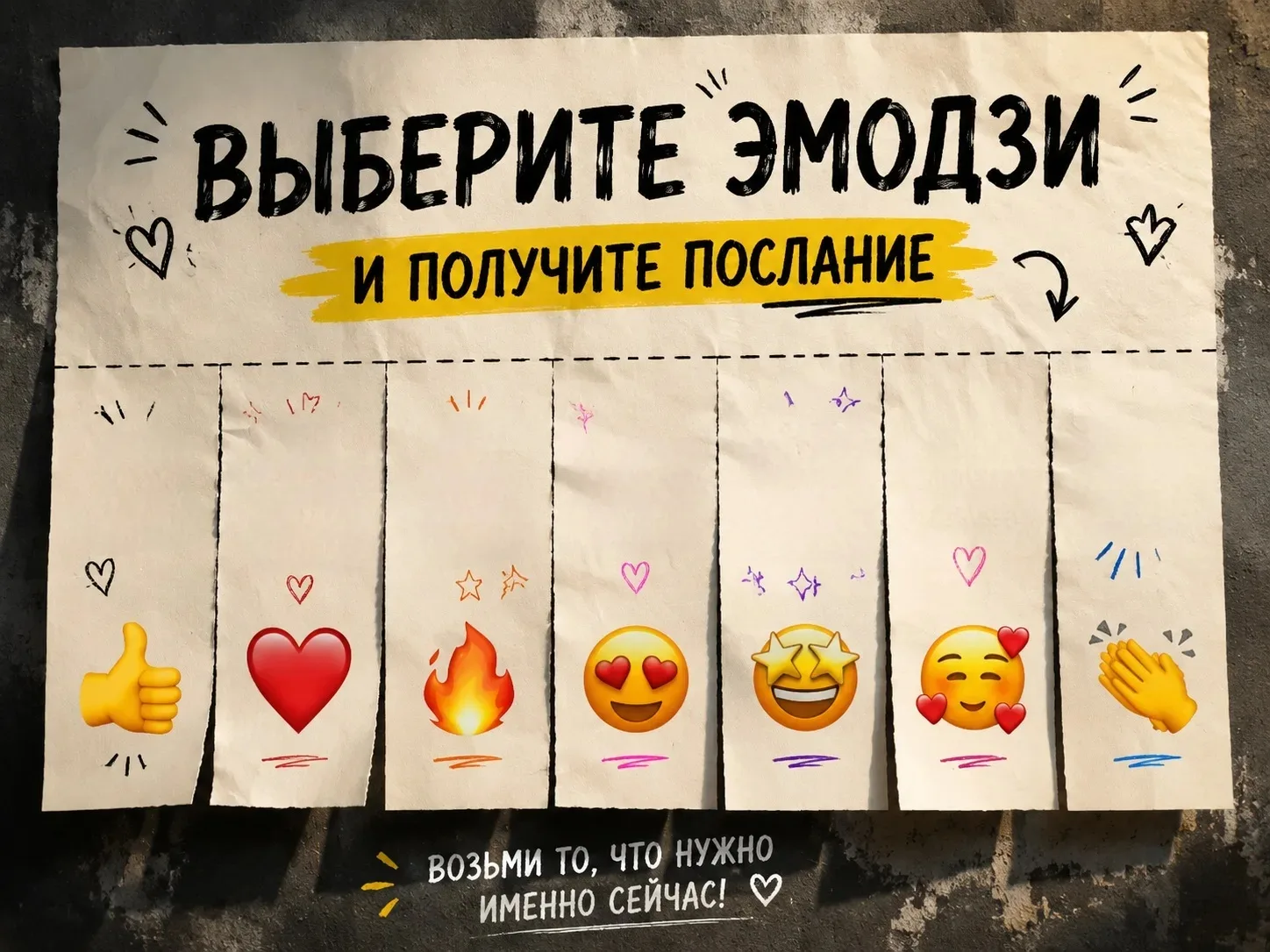 ❤️ Тепло, которое нужно каждому: выбираем эмодзи и заряжаемся мотивацией

Иногда человеку просто нео