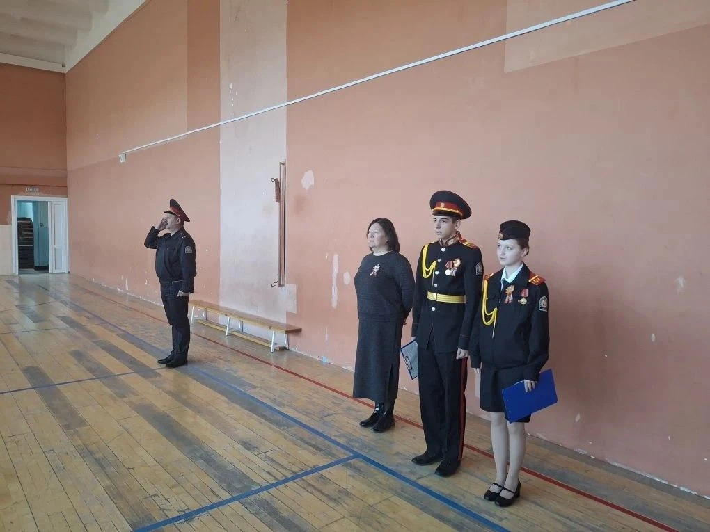 17  апреля в Барнаульском кадетском корпусе прошли торжественные построения «Мы не имеем права забыв