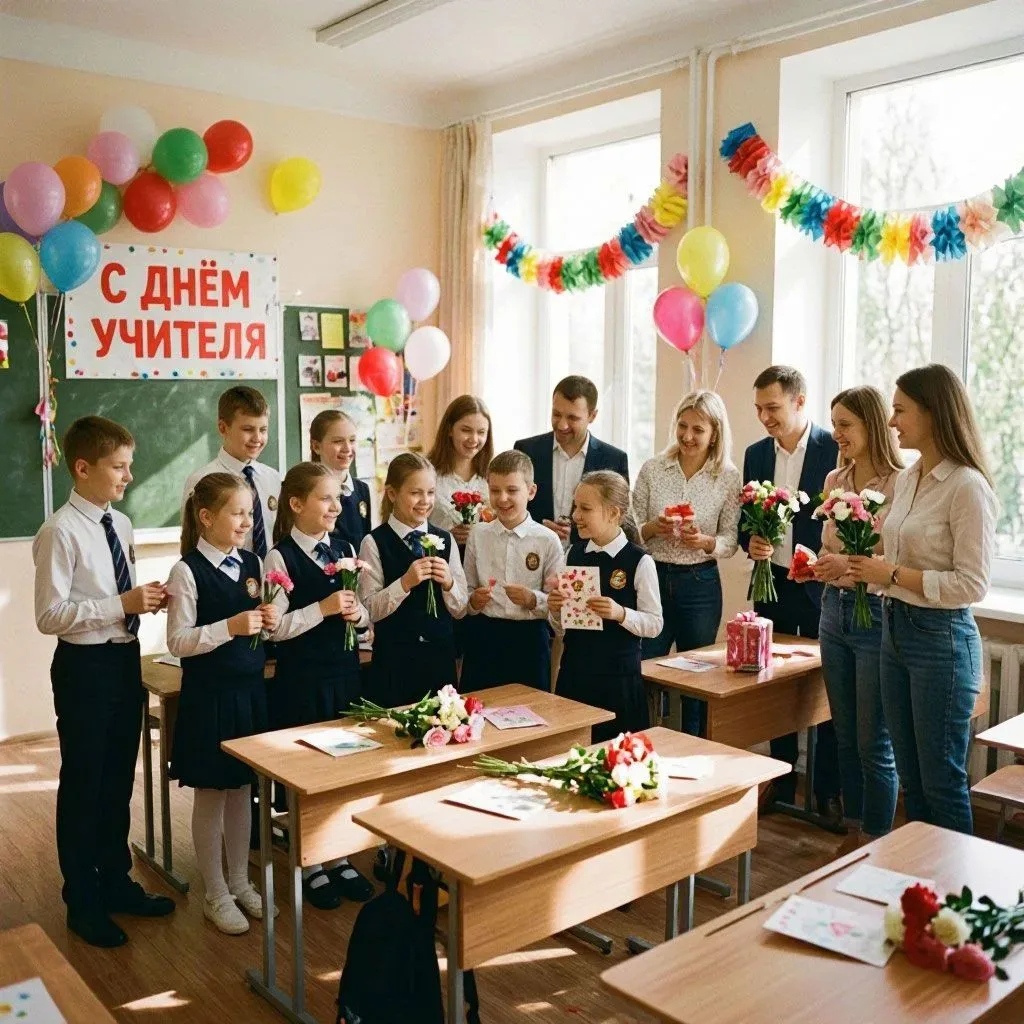 Акция ко Дню учителя: «Голос благодарности»