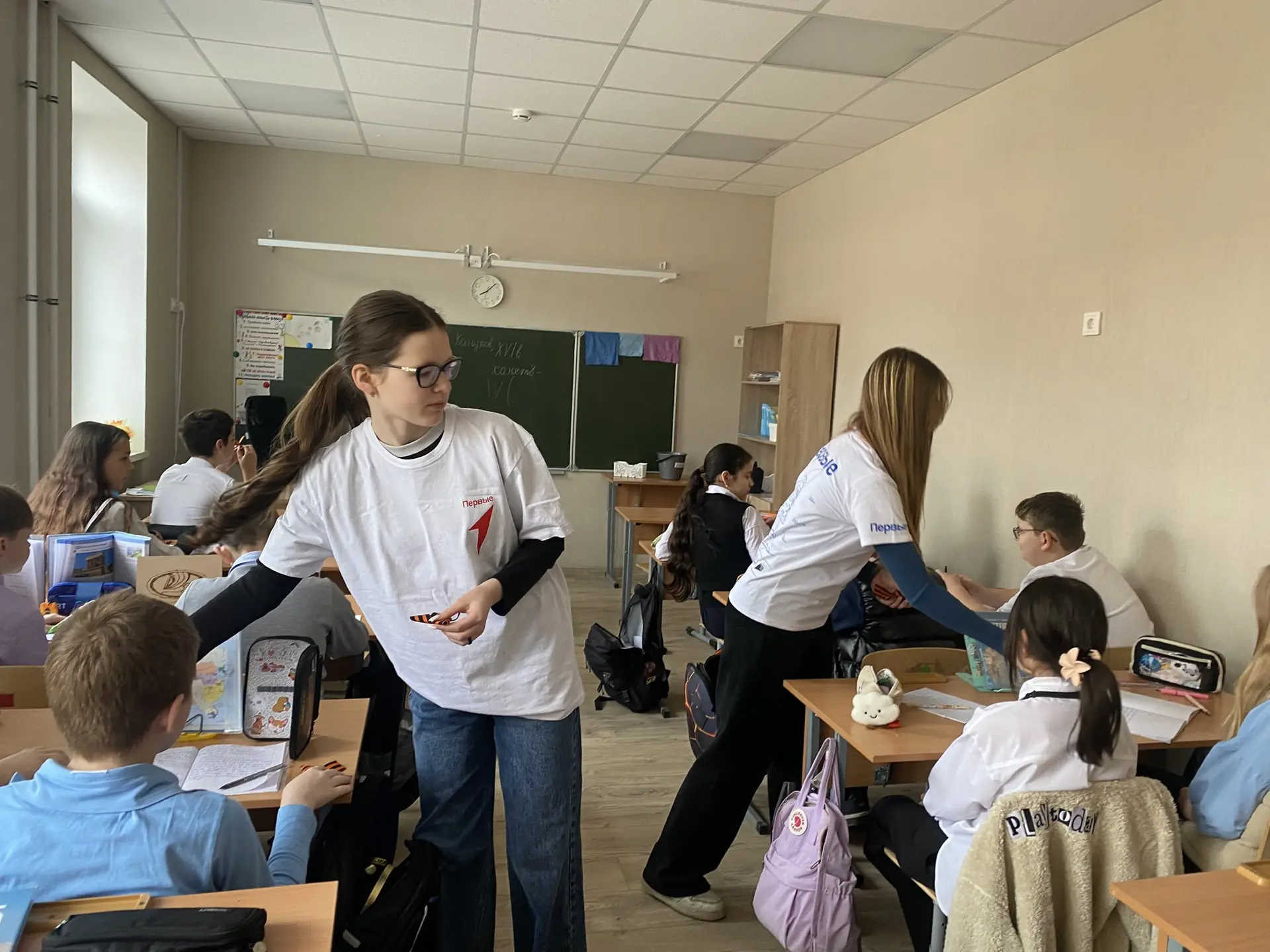 В нашем центре стартовала Всероссийская акция «Георгиевская ленточка» к 81 годовщине Победы в Велико