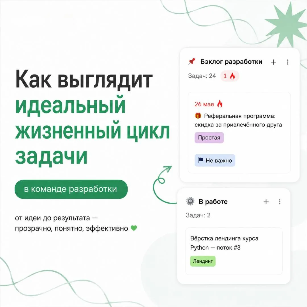 Жизненный цикл задачи: путь от идеи до релиза
