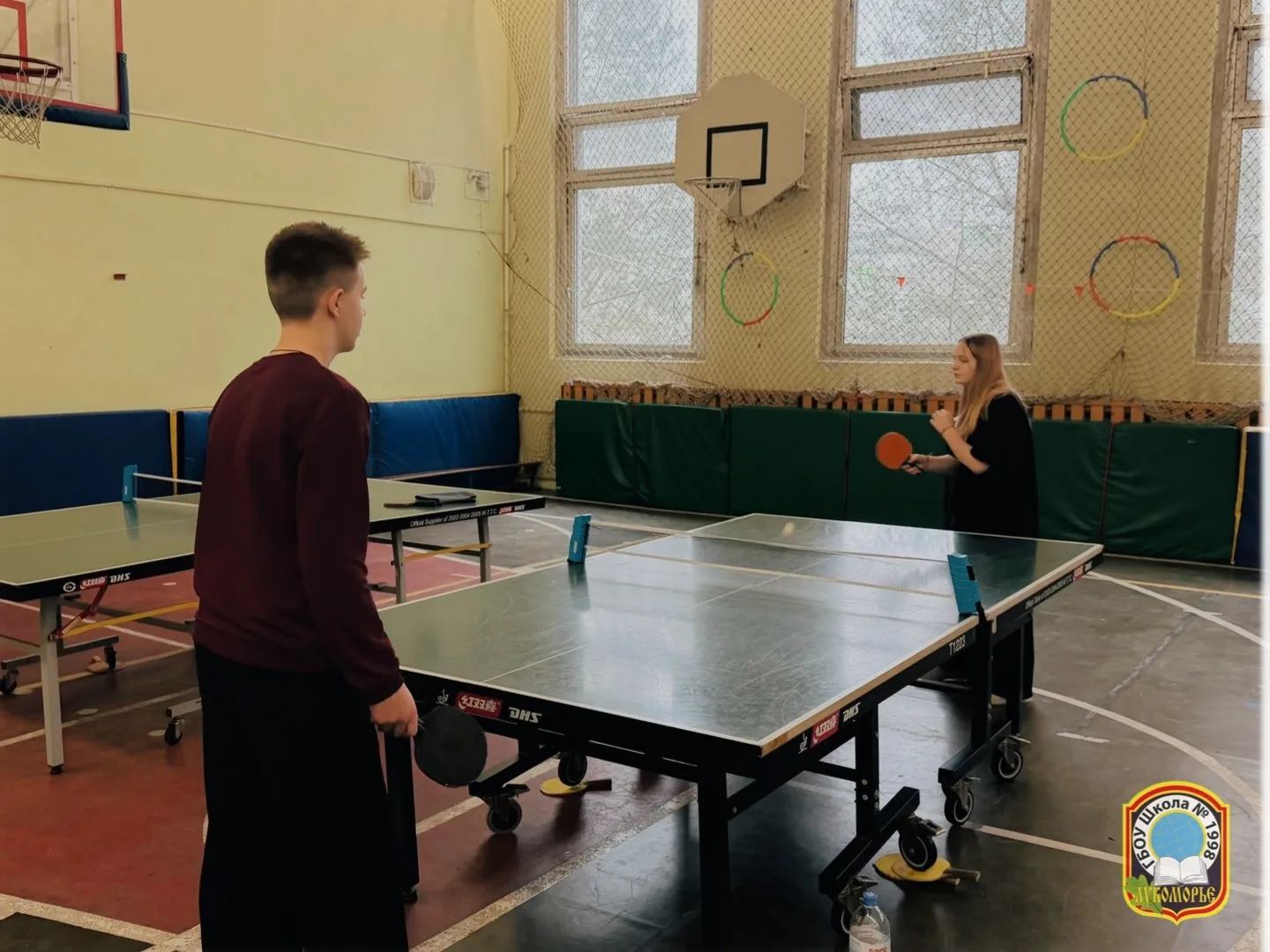 🏓 Турнир по настольному теннису  Ученики 5–11 классов приняли участие в школьном турнире по настольн