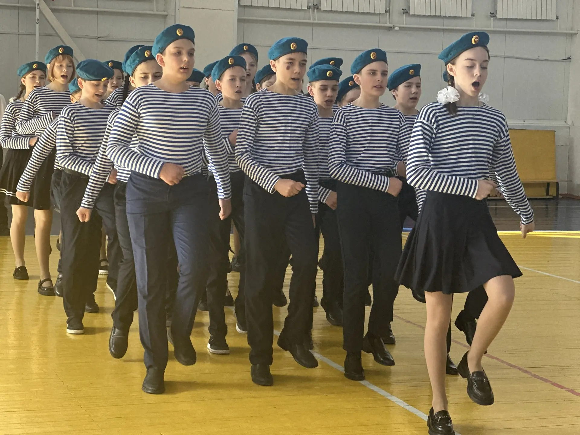 ✨20 февраля в нашей школе в рамках месячника военно-патриотического воспитания прошел смотр-конкурс 