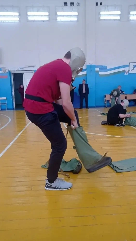 Команда школы заняла почётное 3 место в городском военизированном спортивном конкурсе "Молодо - не з