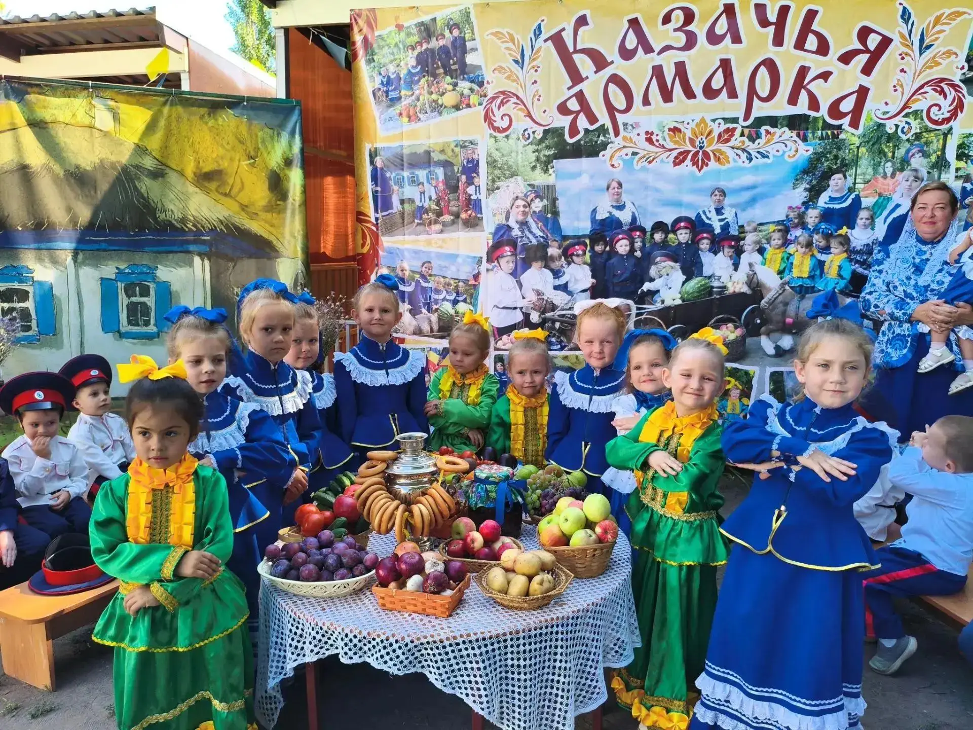 ☀️ Как наши казачата ярмарку гуляли! 🍉