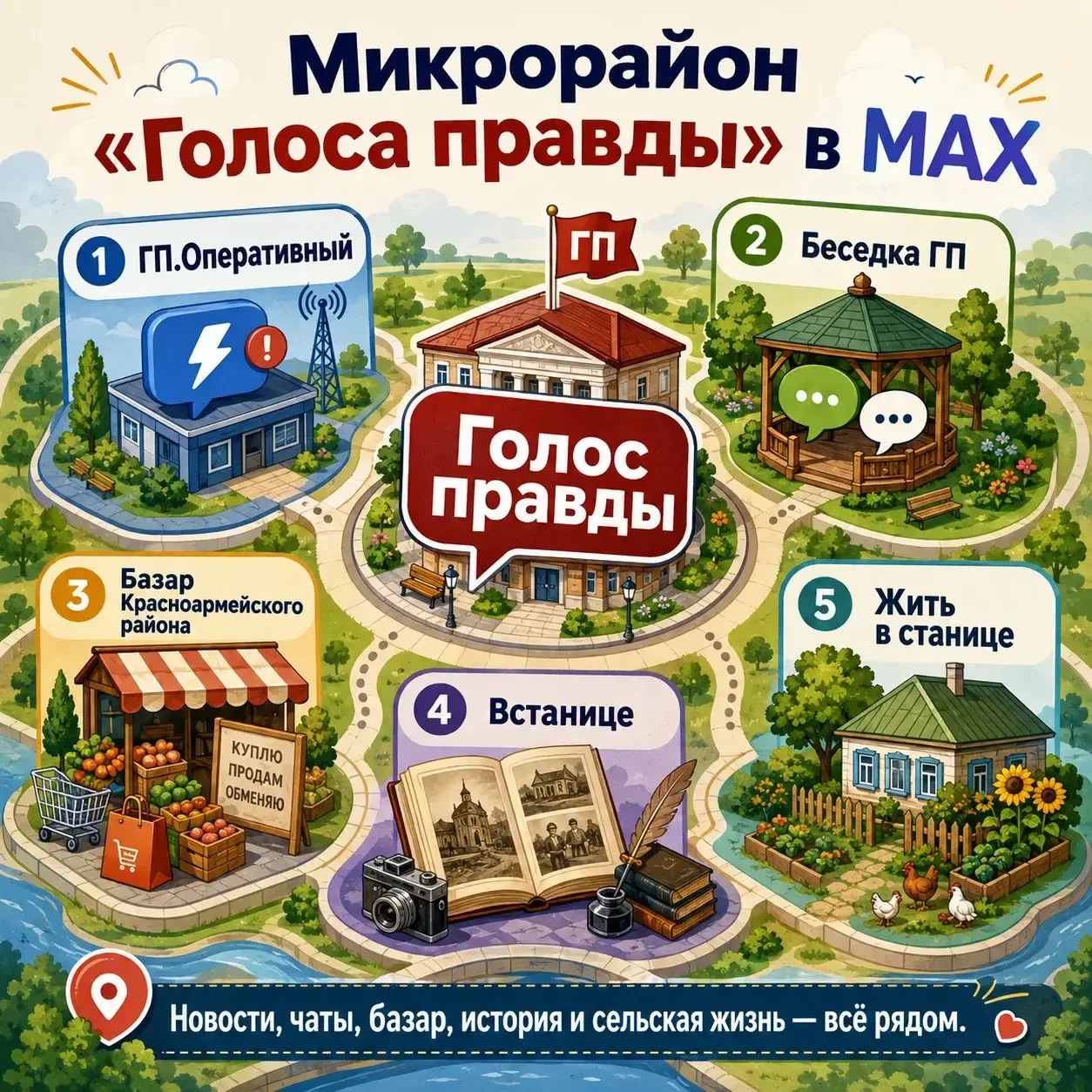🔥 Журналисты Красноармейского района создали целую сеть для жителей.