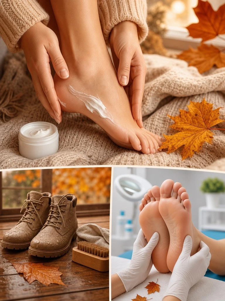 🍂 Осень — время перемен, и это касается не только природы, но и ухода за нашими стопам...