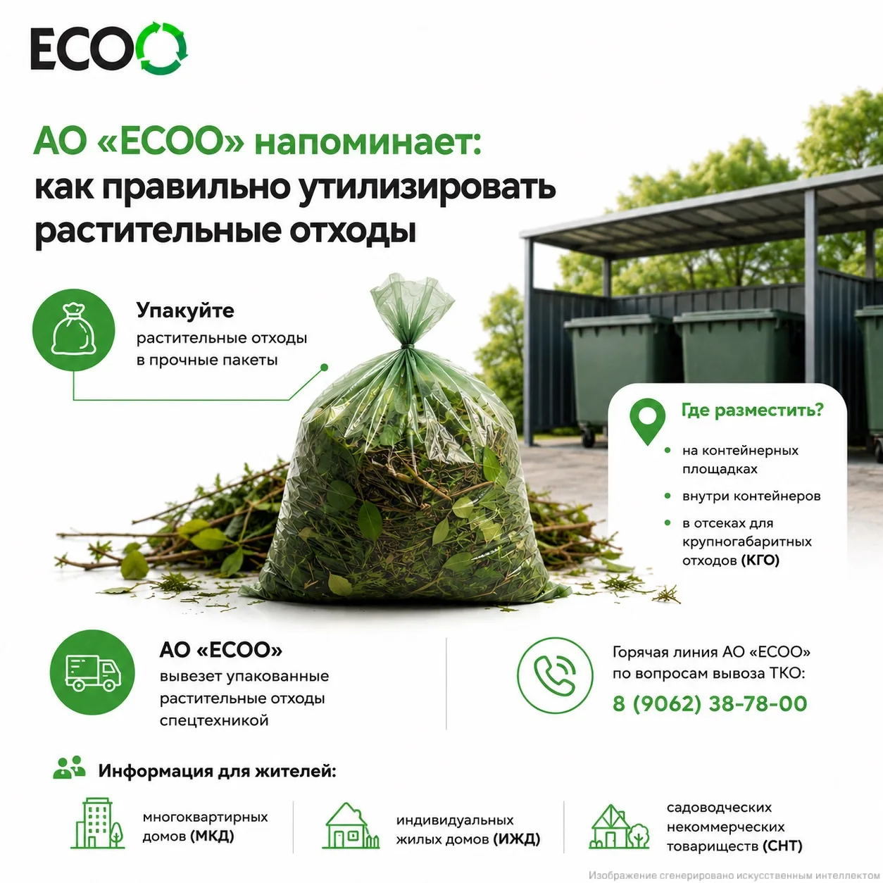 ✅ Региональный оператор АО «ЕСОО» напоминает жителям многоквартирных домов, индивидуаль...