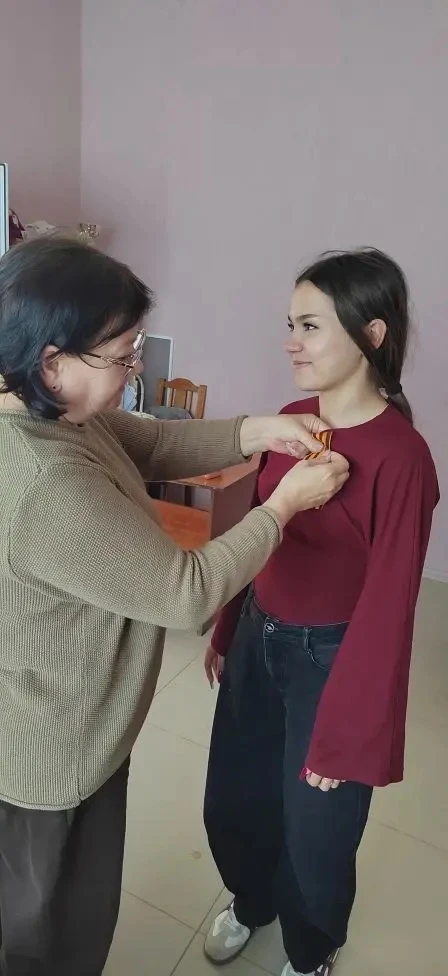 Акция «Георгиевская ленточка» в МКУ «Спорненский СДК»