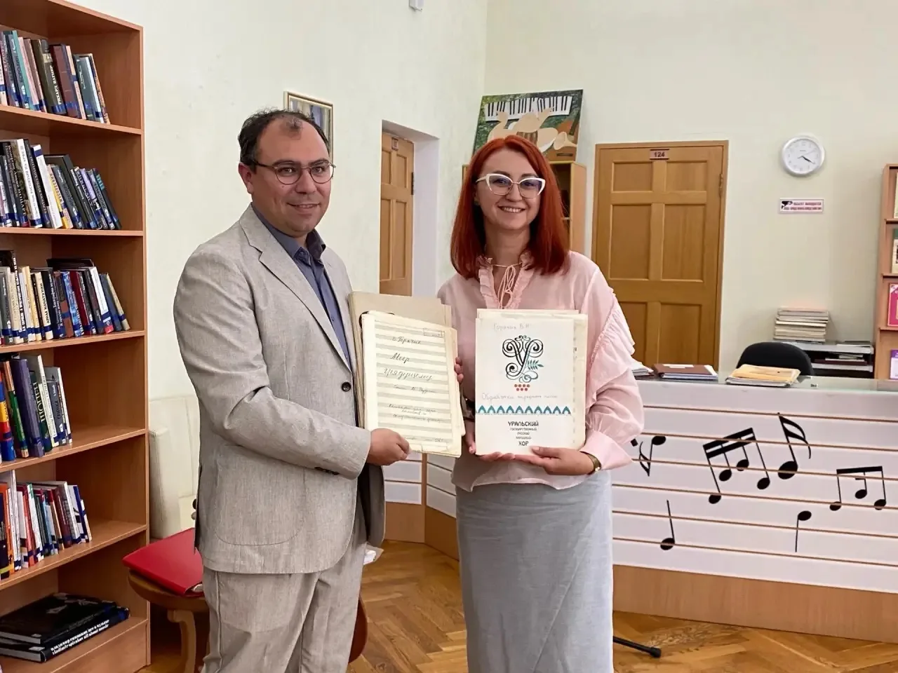 🎶Нотное наследие Владимира Горячих — теперь в Библиотеке Белинского