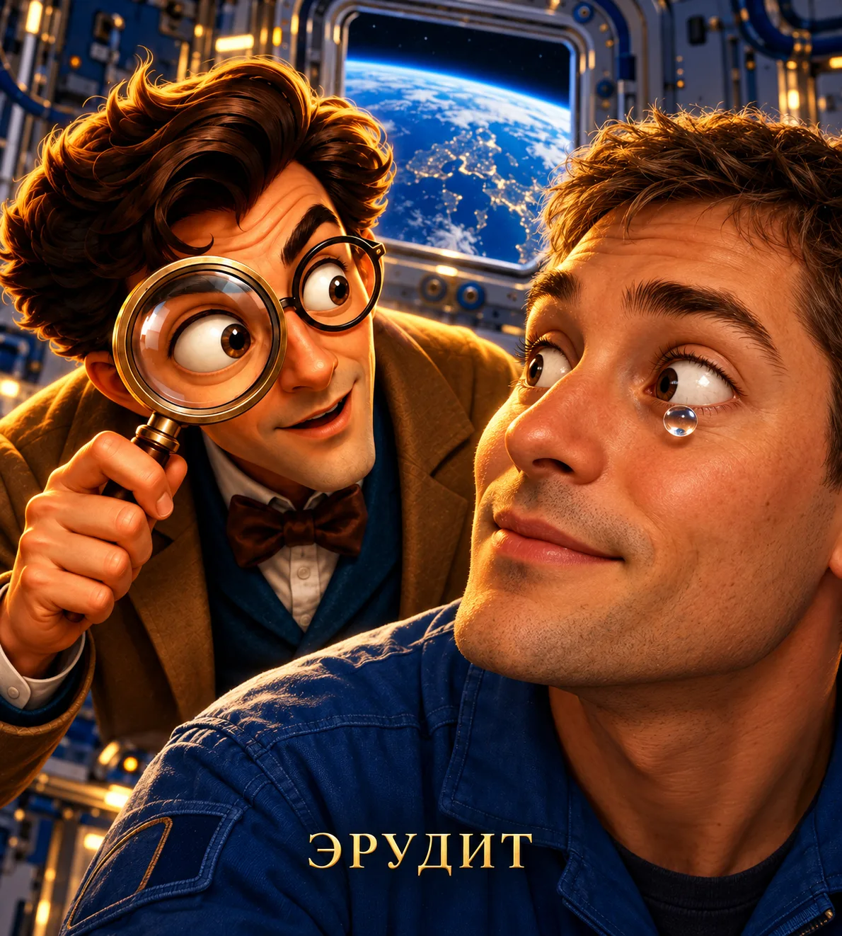 🚀 В космосе можно плакать. Но слёзы не падают