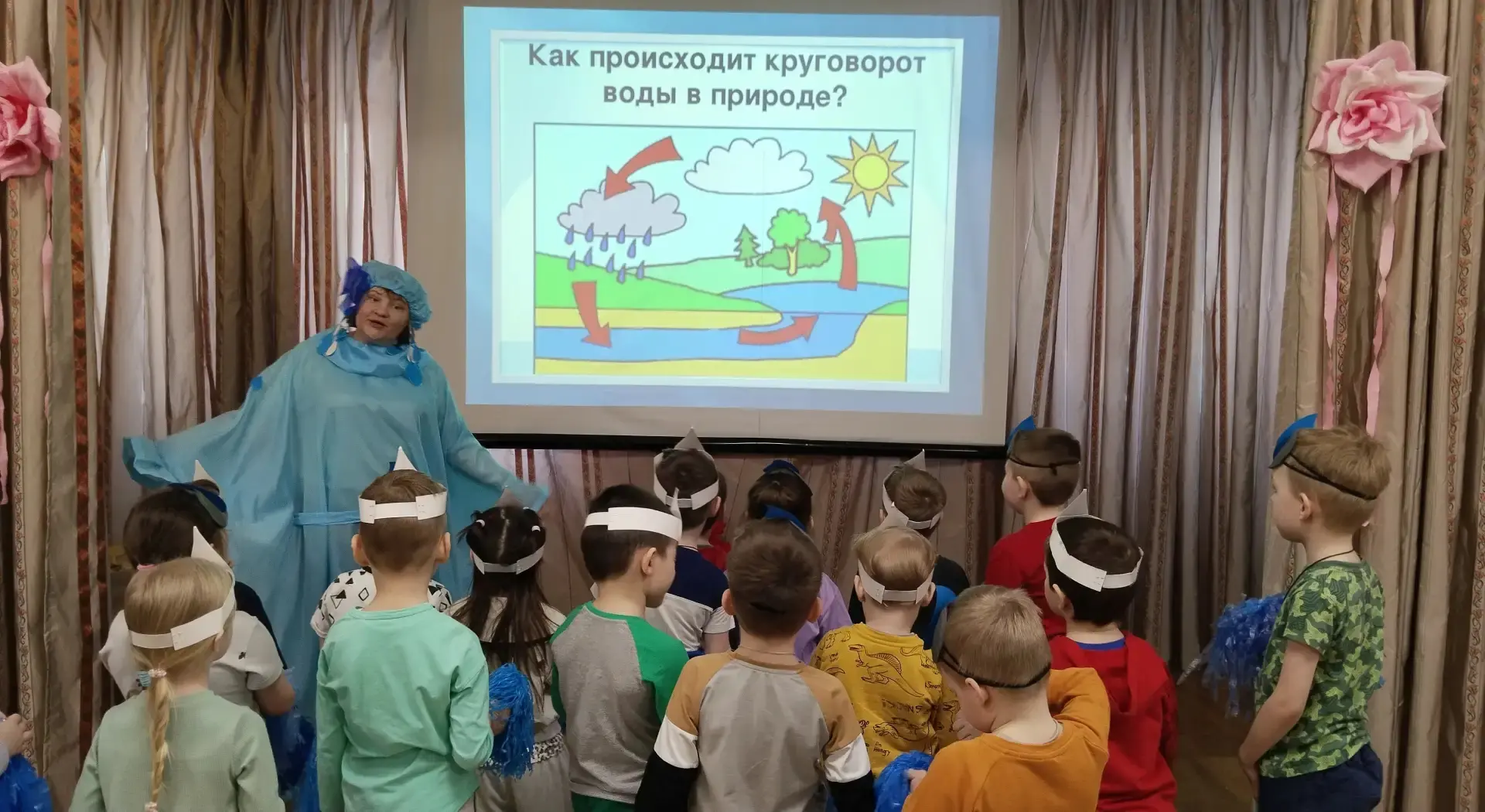 Дошкольное отделение: детский сад "Осинка". Ежегодно, 22 марта,  отмечается Всемирный День водных ре