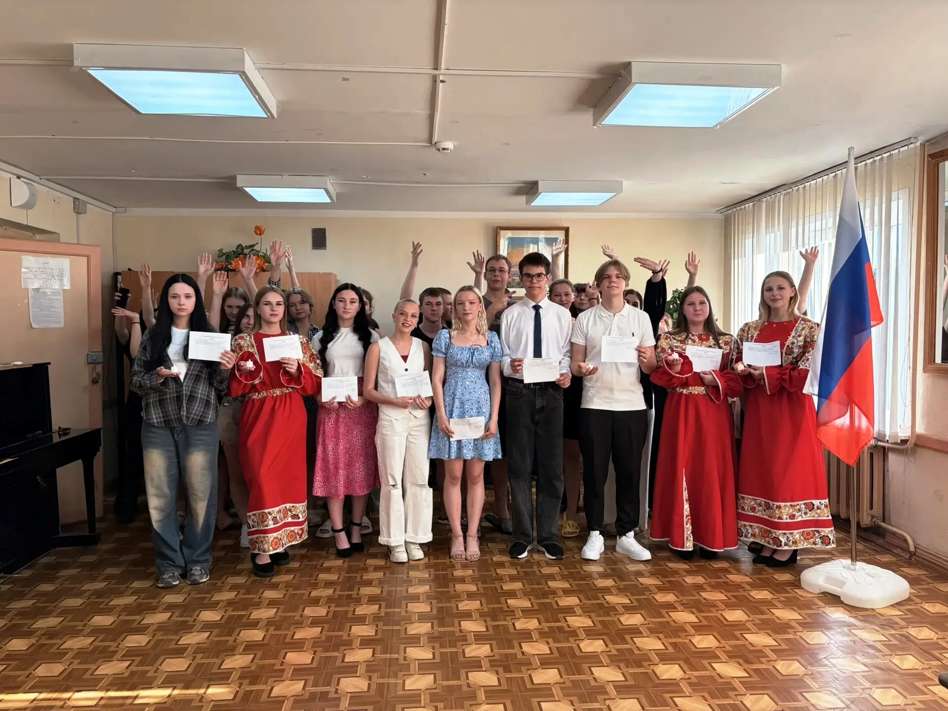 🇷🇺 РОССИЯ — РОДИНА МОЯ! 🇷🇺

📍 В общежитии колледжа в канун праздника Дня России прошло мероприя