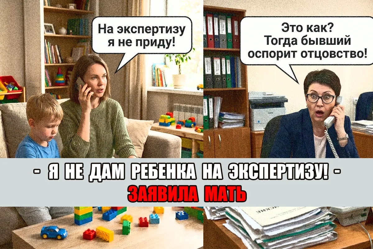 - Бывший оспаривает отцовство. На экспертизу сына не дам! - заявила мать ребенка...