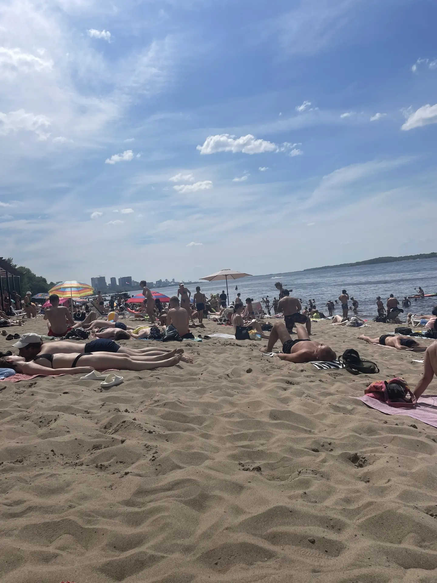 🎬 Выходные в Анапе 😁

 ☀️ +35 Самара
🌊 +16 Волга 

Пляжи битком, но нашли местечко где позагорать