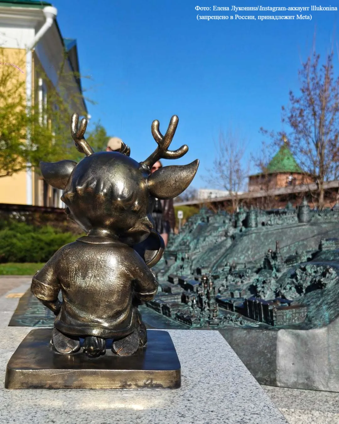 🦌 Оленёнок НиНо и дятел Гор — маленькие «жители» Нижнего Новгорода   Даже если кажется, что в Нижнем