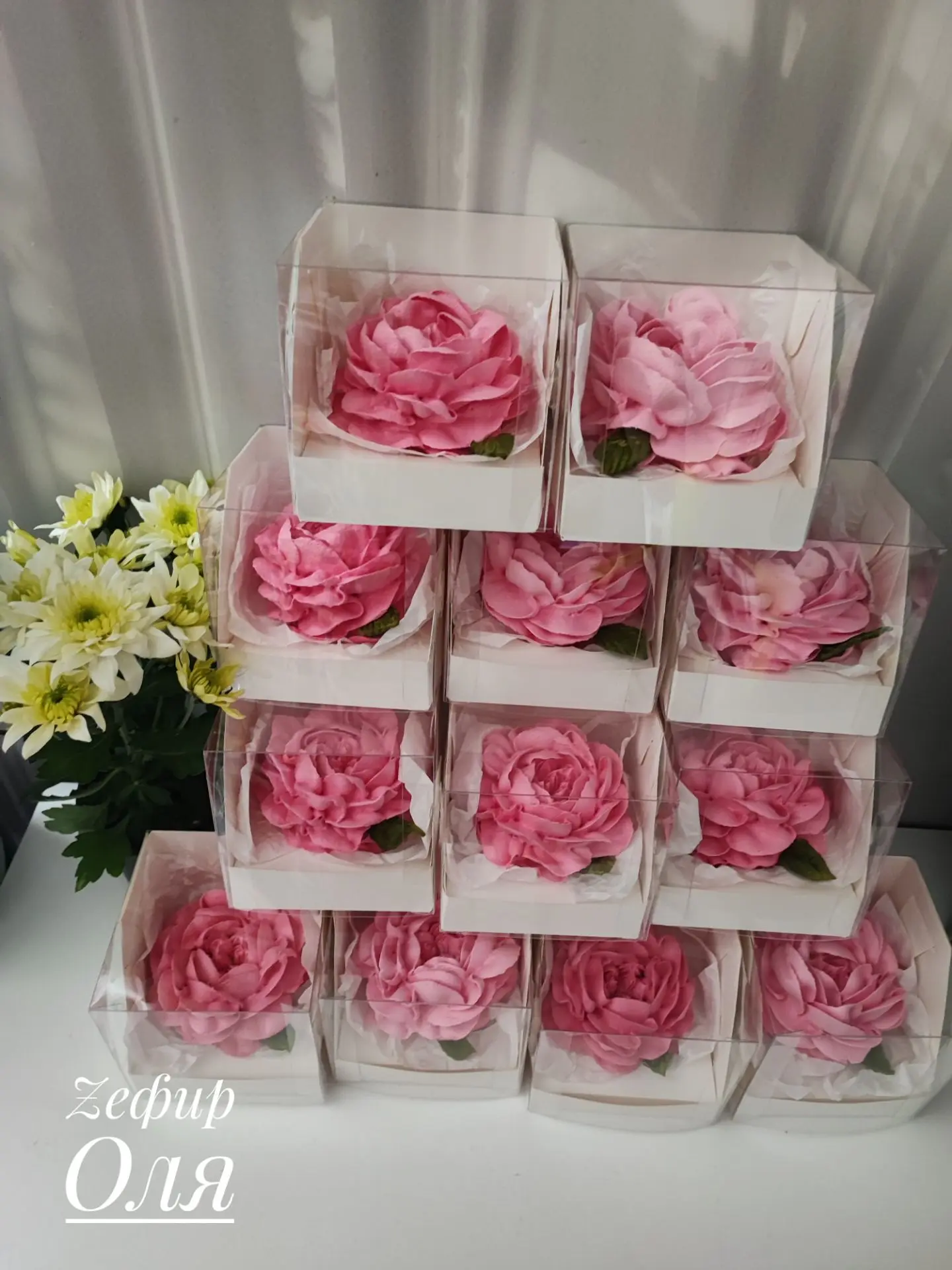 Пионы в индивидуальной упаковке ❤❤❤ очень красивый знак внимания 🌹🌹🌹 стоимость 350р шт