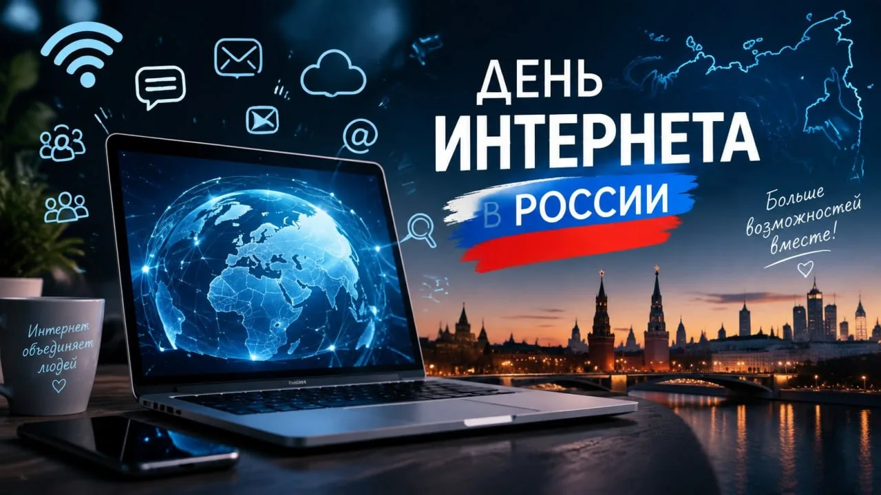 🏙 В День интернета хочется сказать: цифровая жизнь - это тоже часть нашего города.