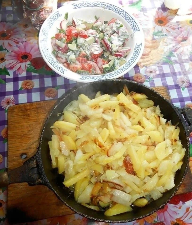 Пища Богов! Деревня, лето, ты прибегаешь с улицы, а на столе тебя ждёт самый лучший обе...